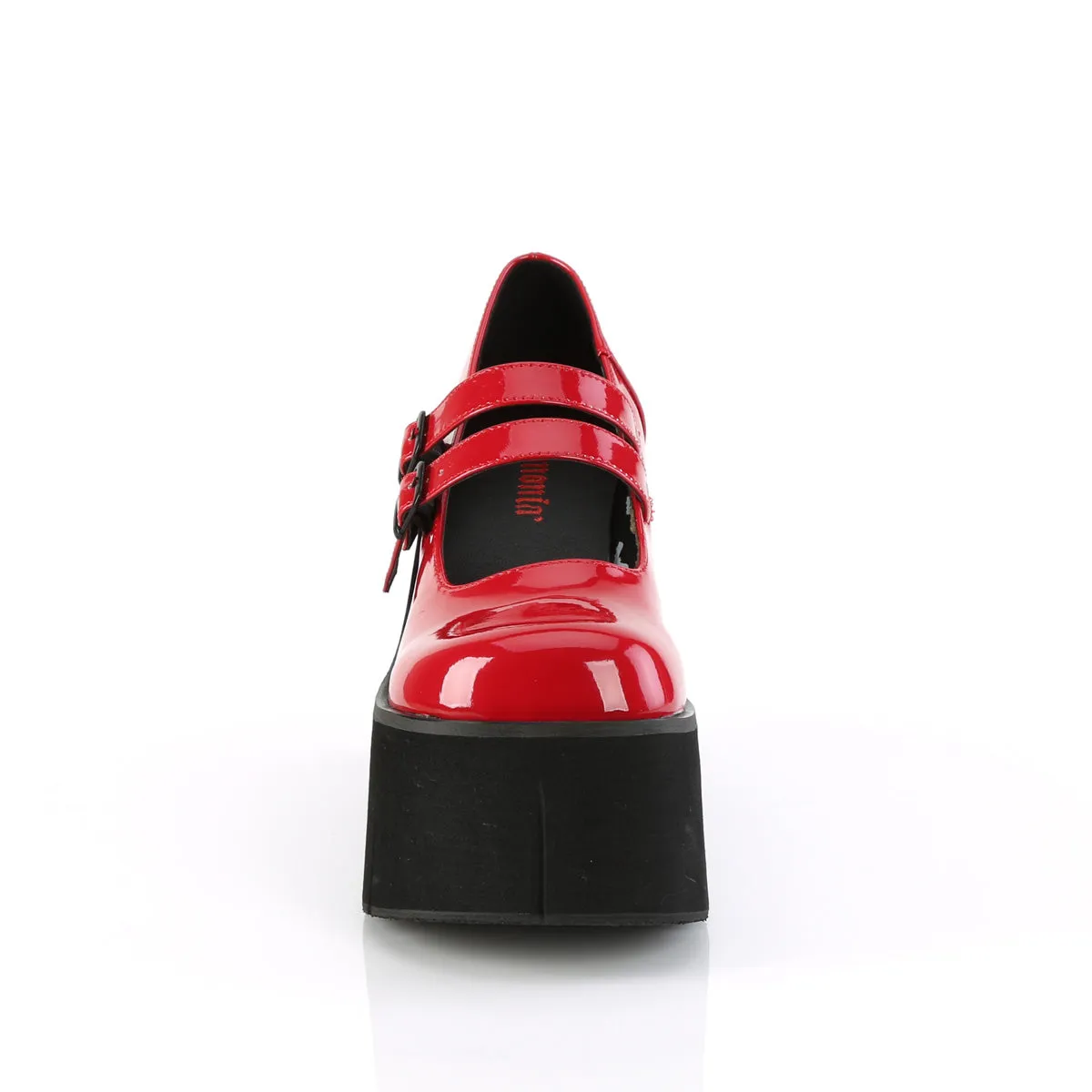 Red Patent 4 Platform KERA-08