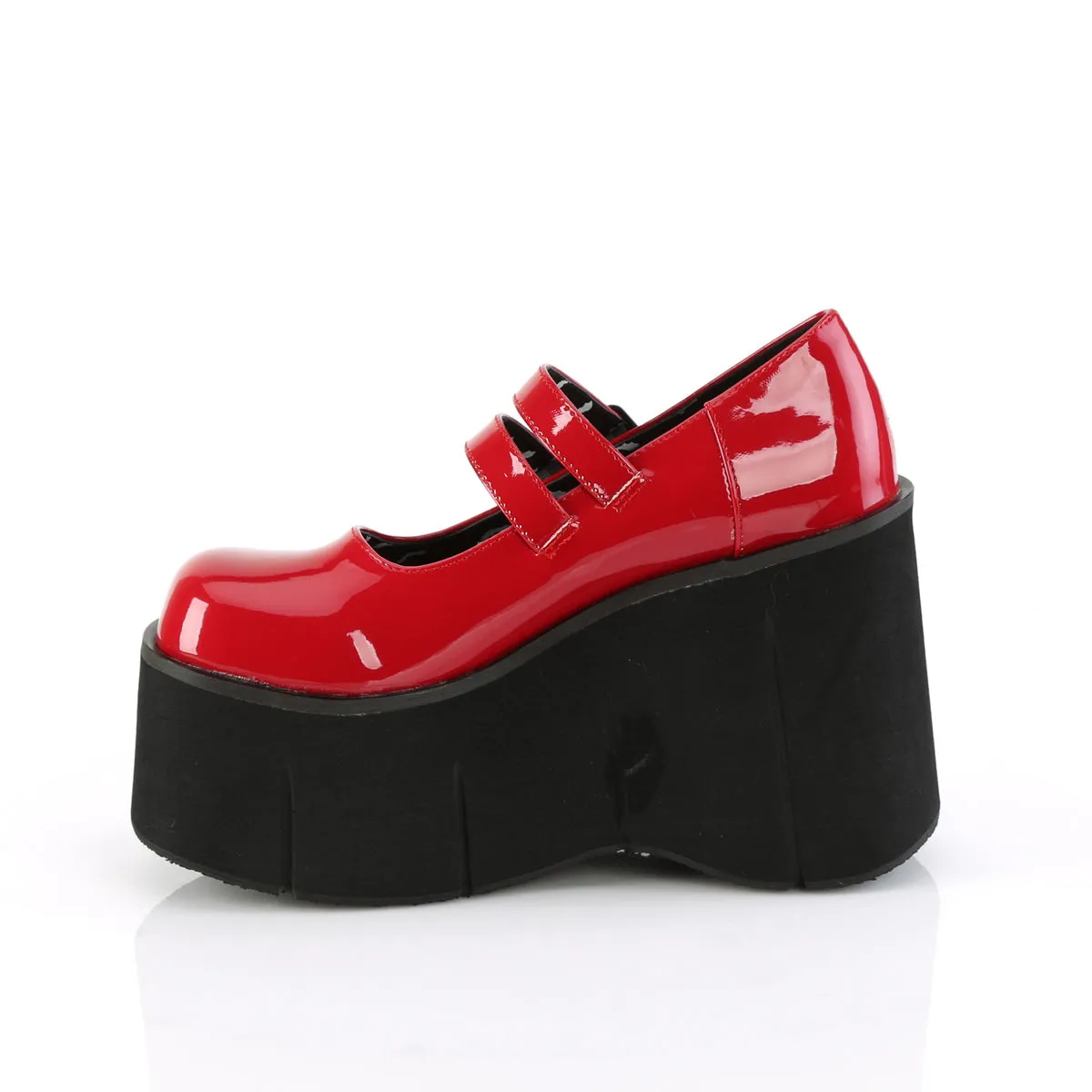 Red Patent 4 Platform KERA-08