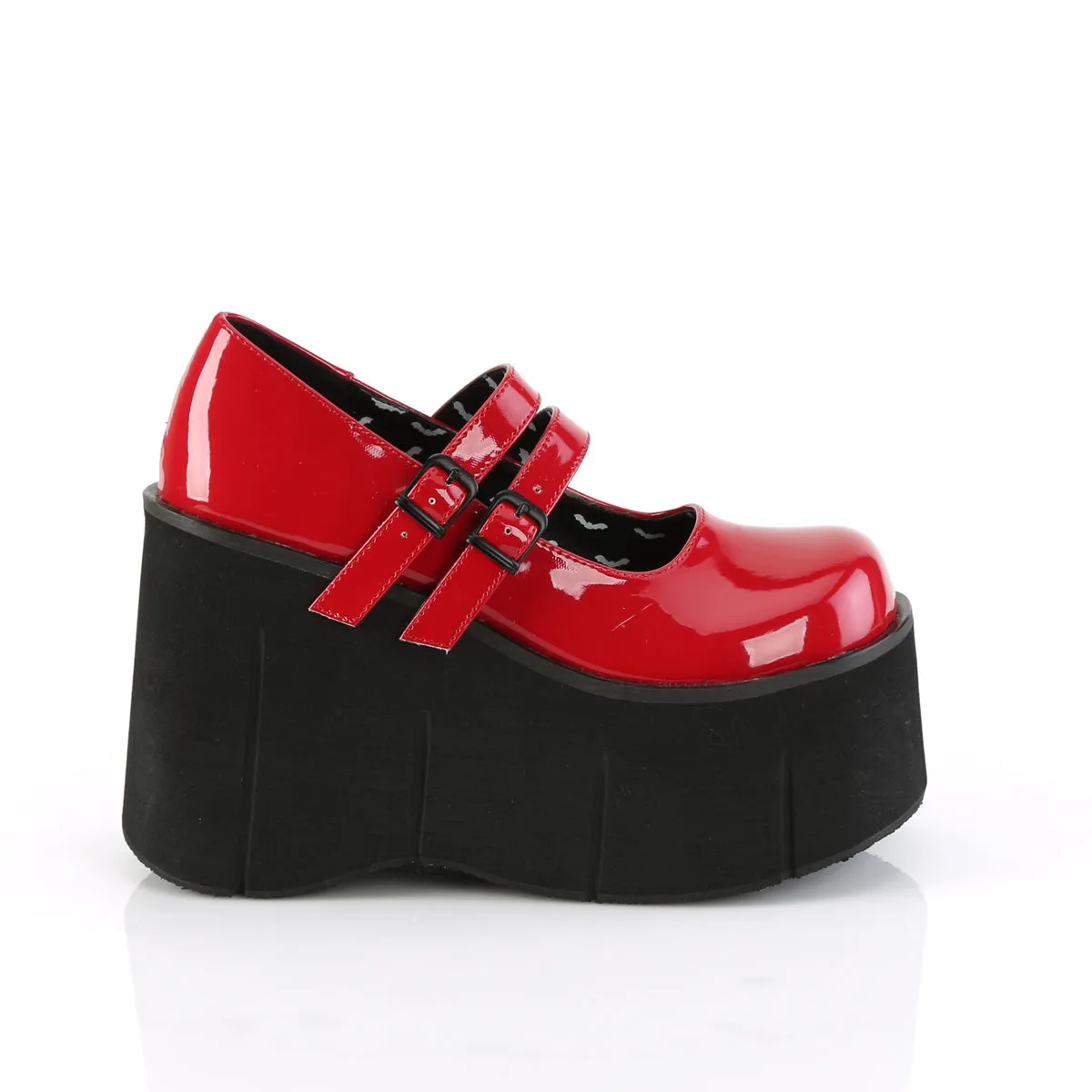 Red Patent 4 Platform KERA-08