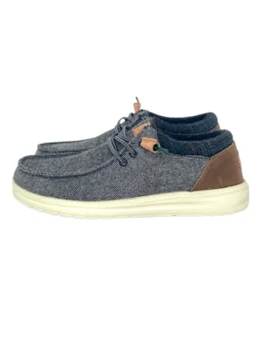 MOCASSINO UOMO GRIGIO 40174 WALLY GRIP