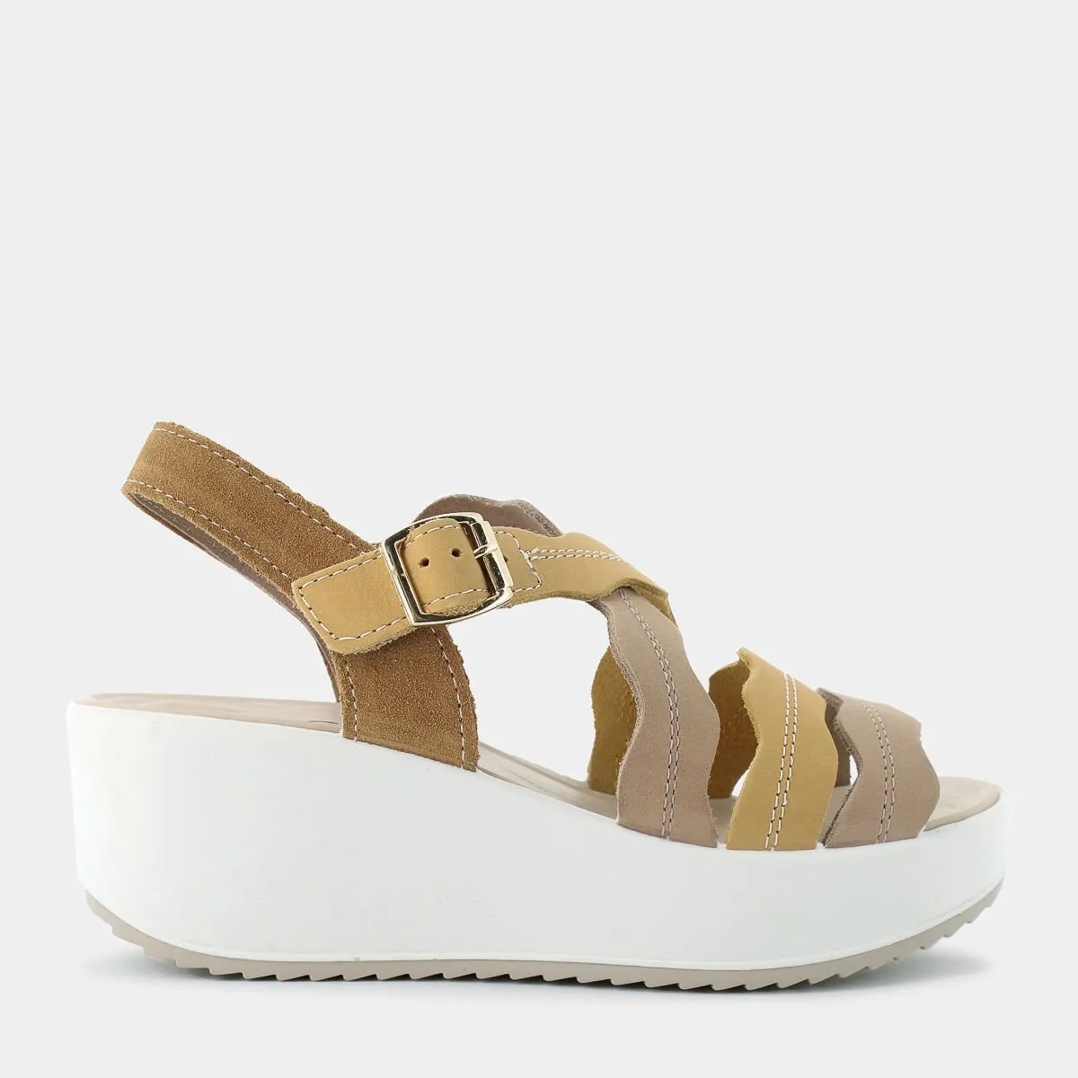 Yellow/Beige Sandals