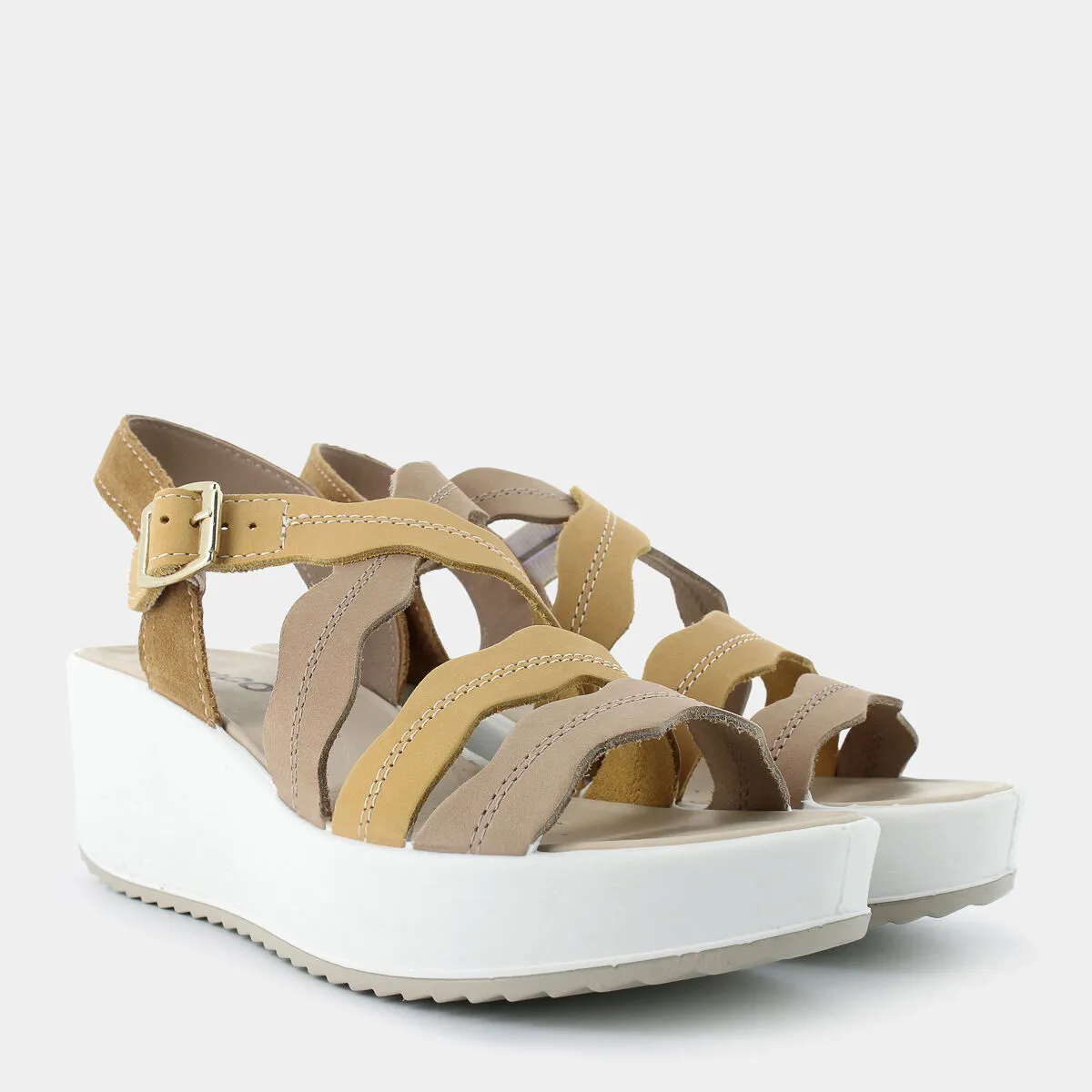 Yellow/Beige Sandals