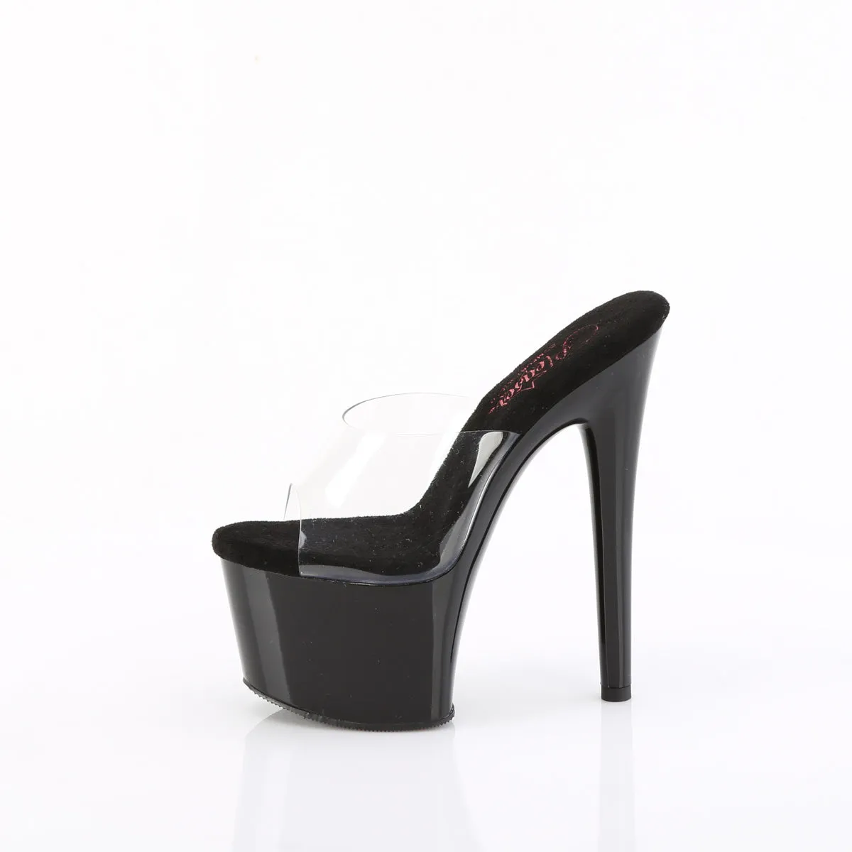 Clear Black 7 Heel PASSION-701