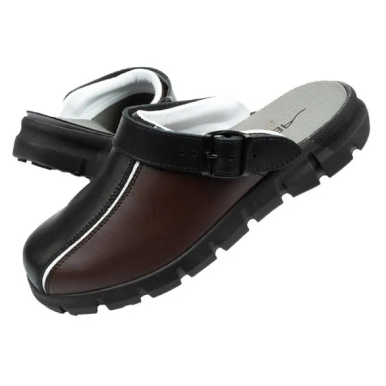 Abeba W 57315 clogs medical shoes brown