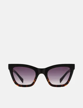 Black/Demi Tortoise A.Kjaerbede Big Kanye Sunglasses