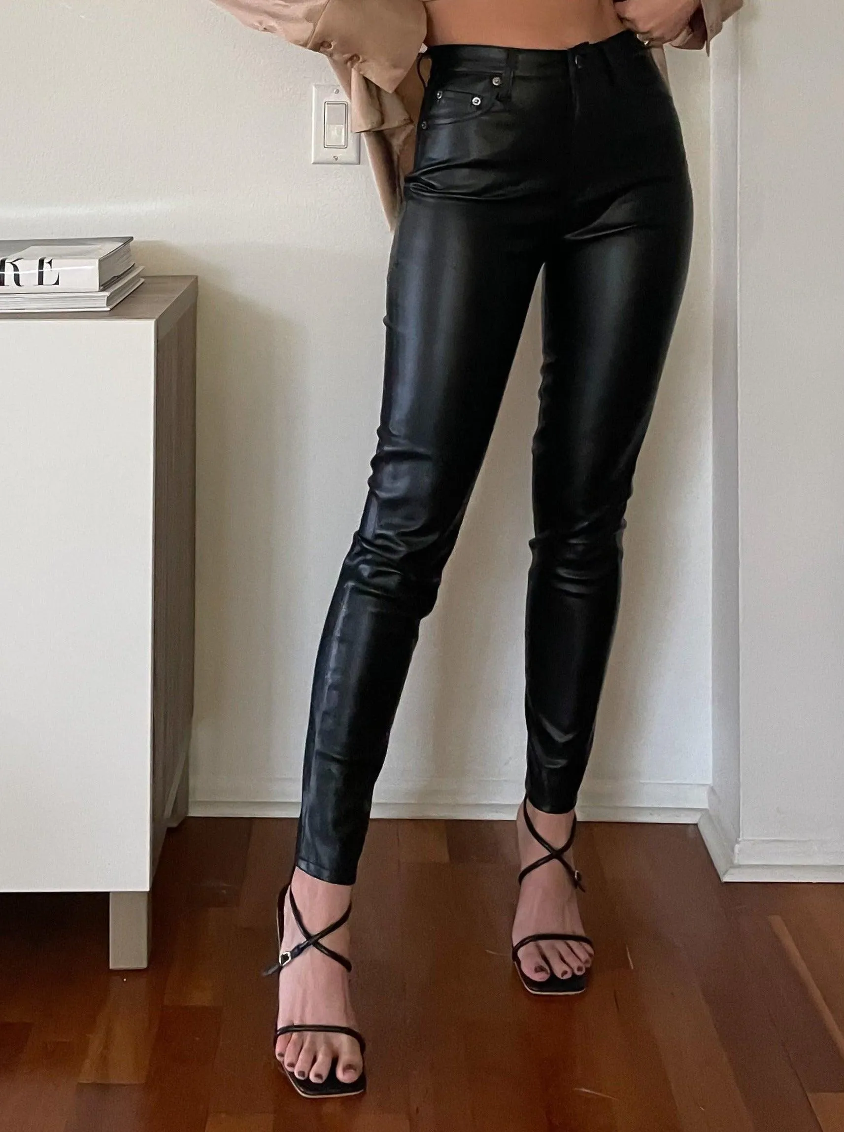 Leather A-Line Pant - Final Markdown