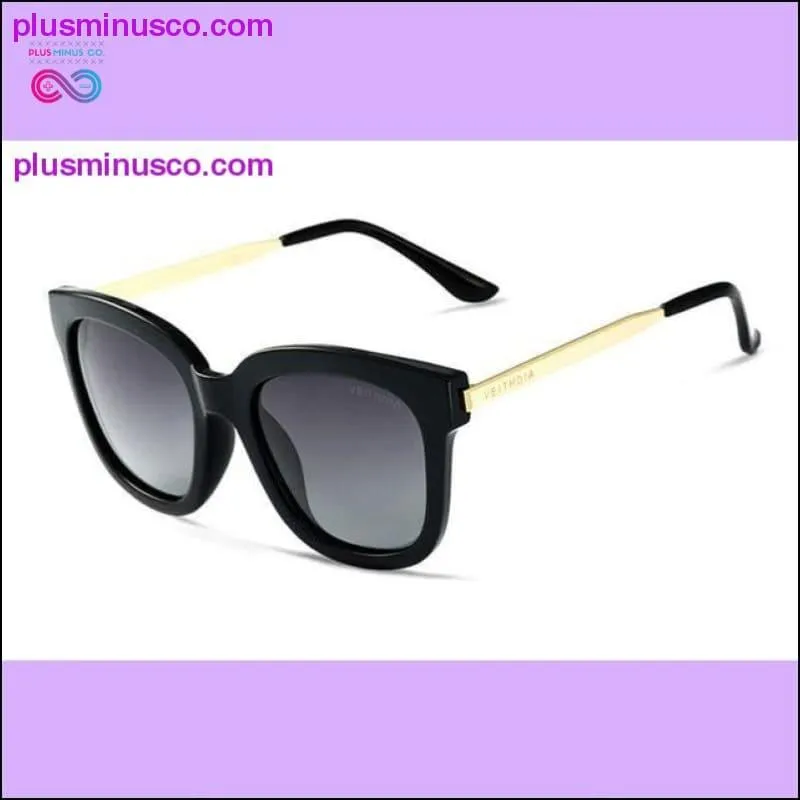 Women's Polarized Cat Eye Sunglasses with Anti-Reflection Technology