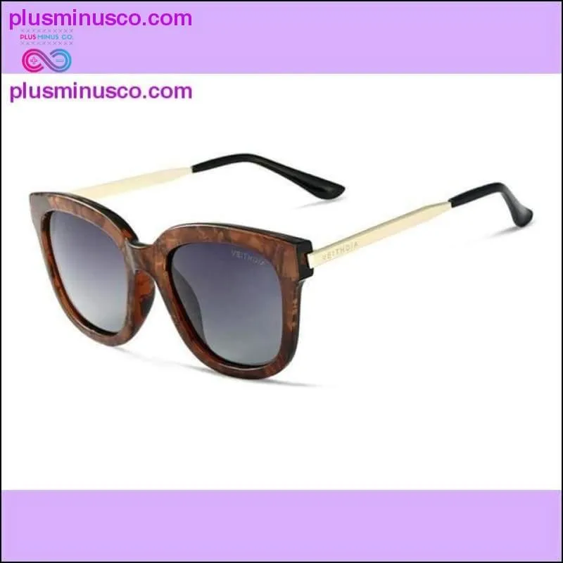 Women's Polarized Cat Eye Sunglasses with Anti-Reflection Technology