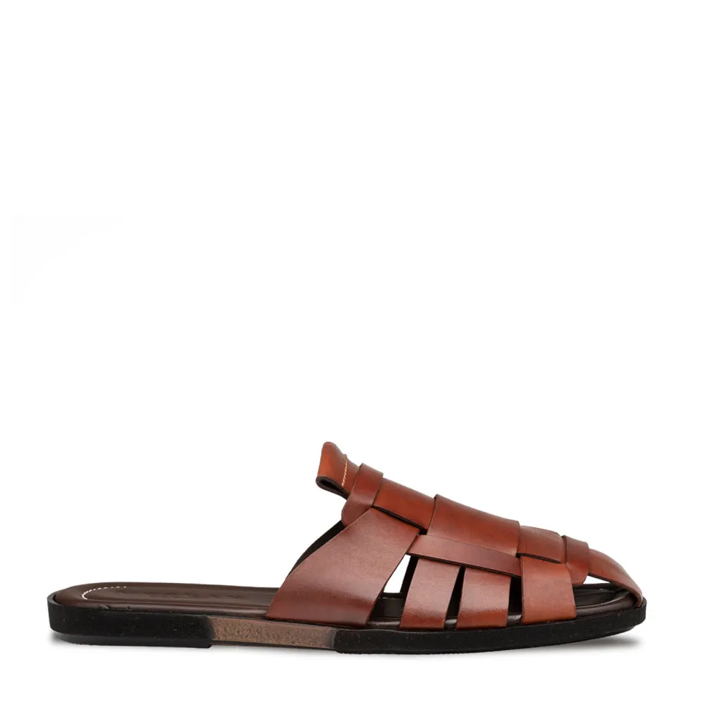 Backless Strappy Fisherman Sandal