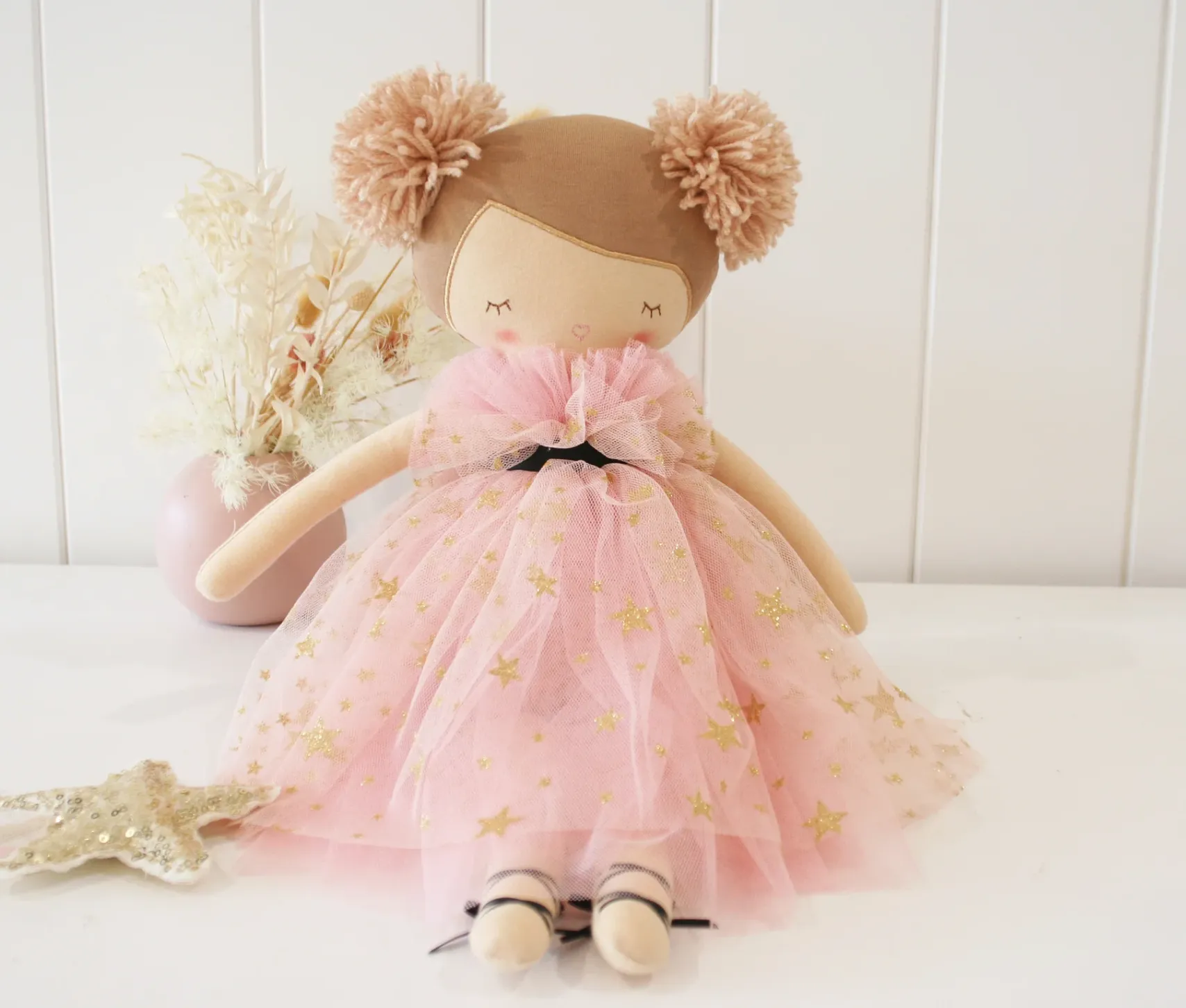 Halle Fair Strawberry Blond Ballerina Doll 48cm