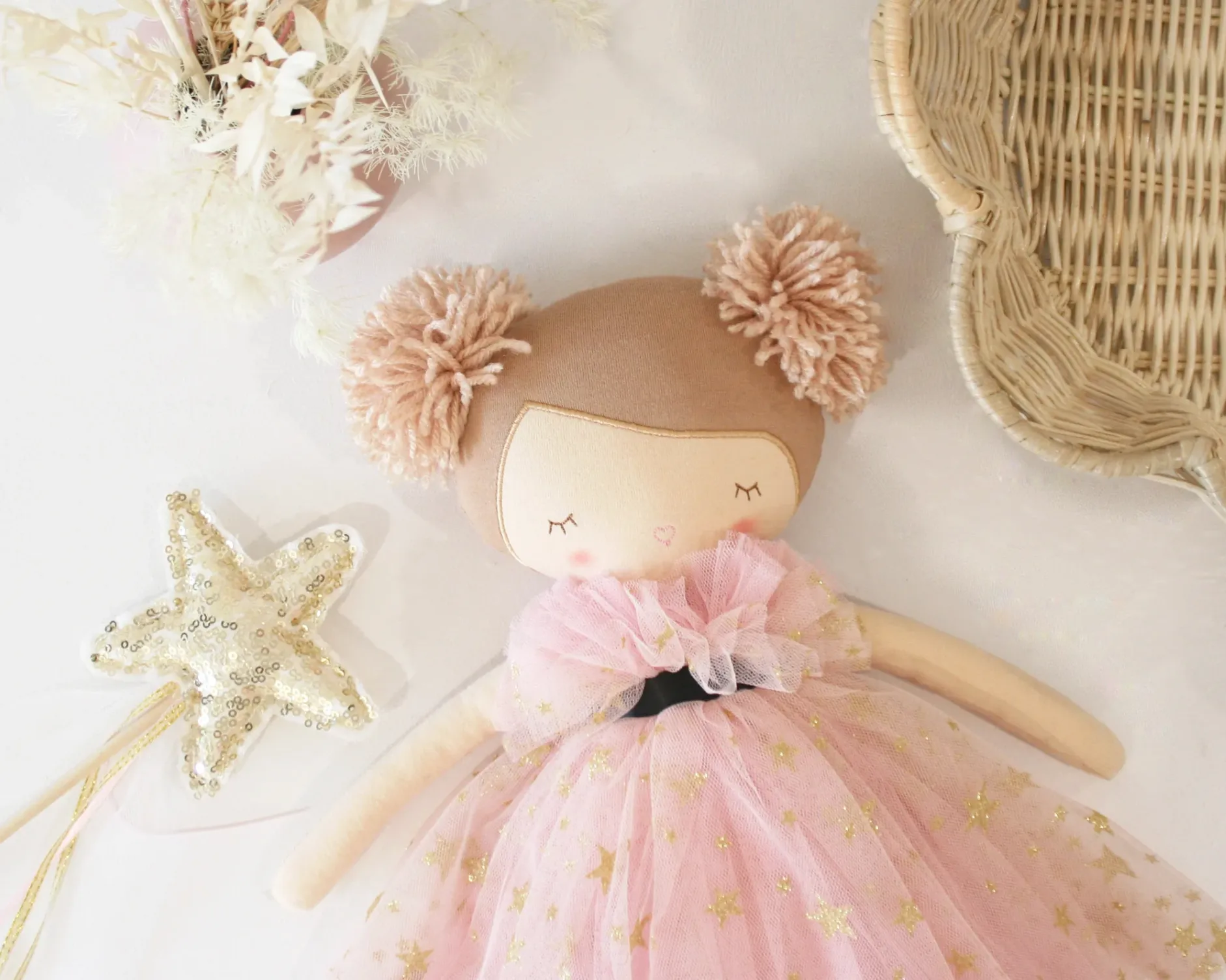 Halle Fair Strawberry Blond Ballerina Doll 48cm