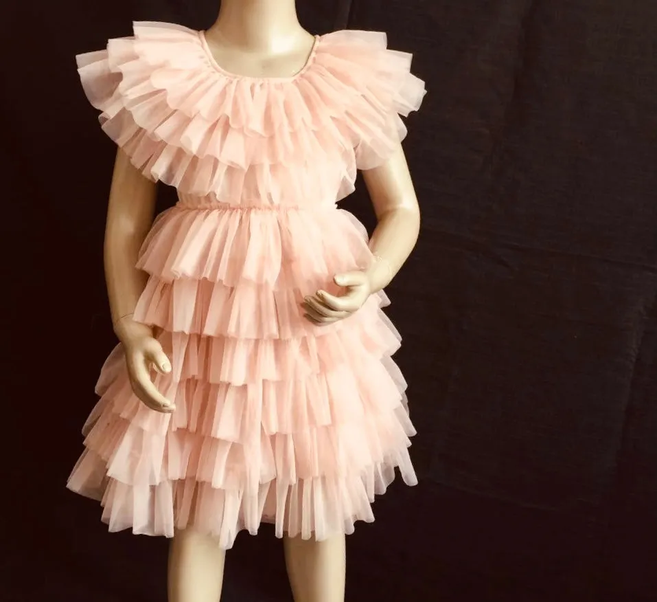 Ballet Pink Cake Dress