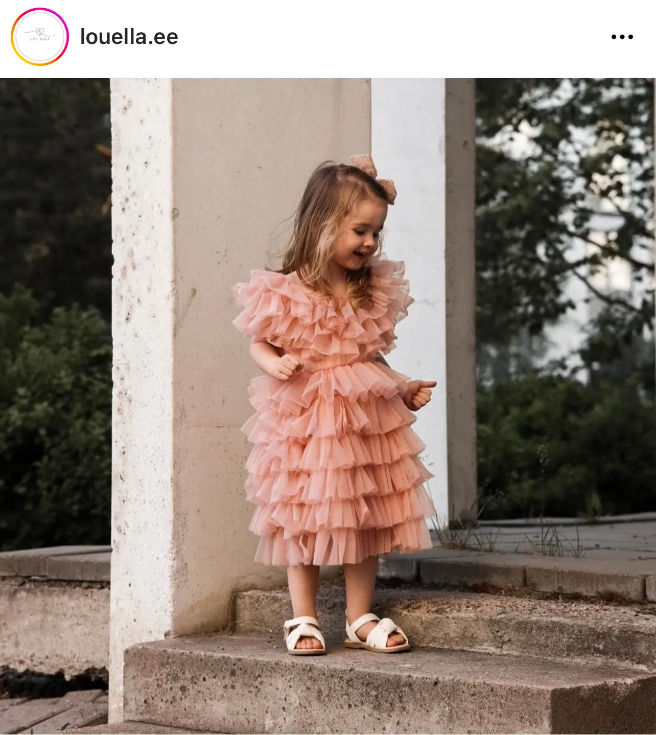 Ballet Pink Cake Dress