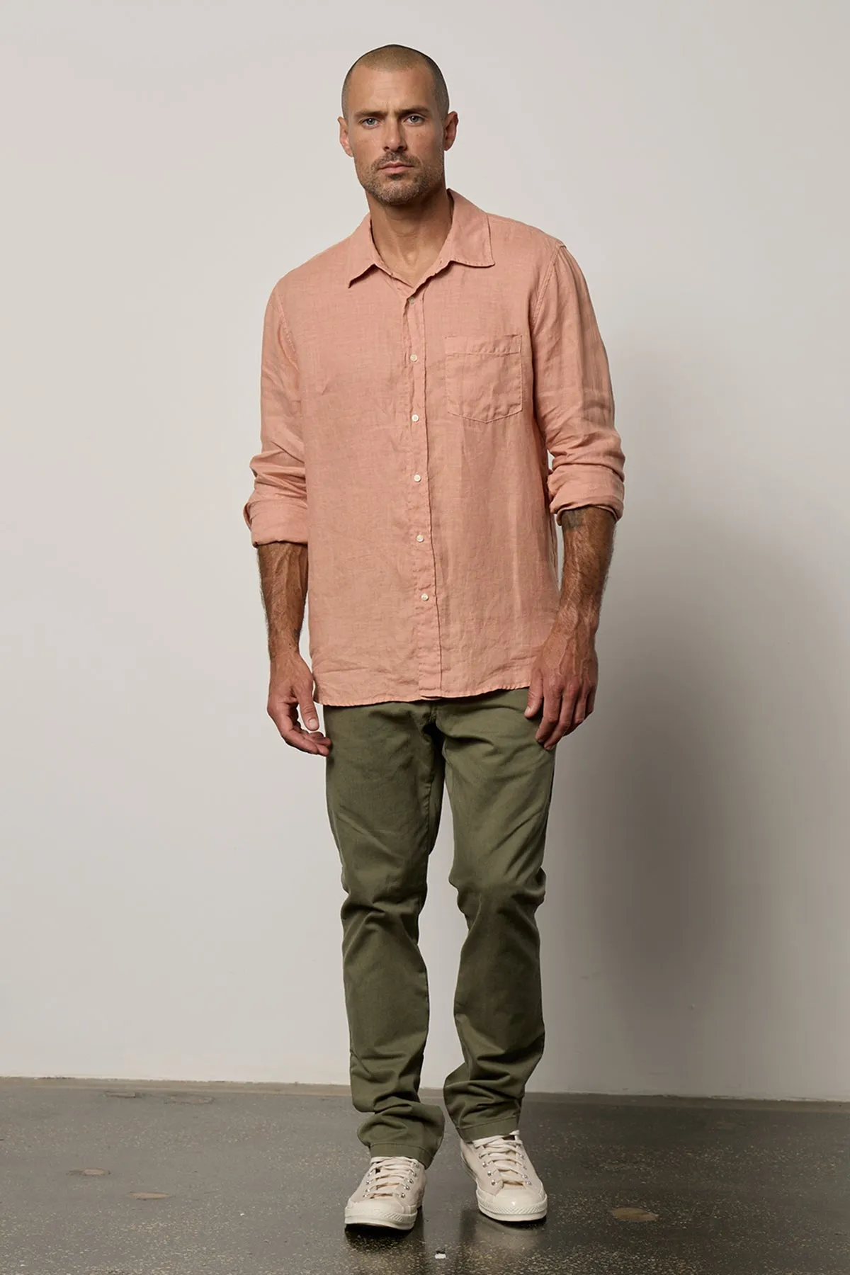 Linen Button-up Shirt