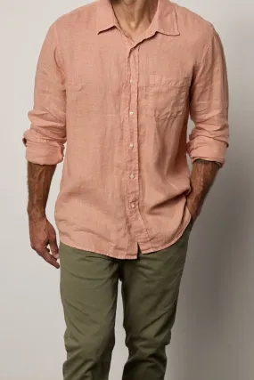 Linen Button-up Shirt