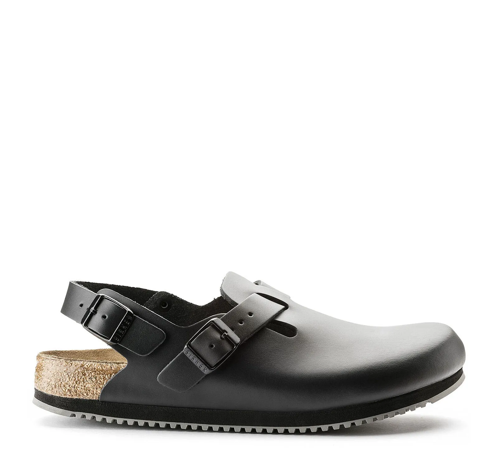 Tokio Super Grip Leather Birkenstock Clogs