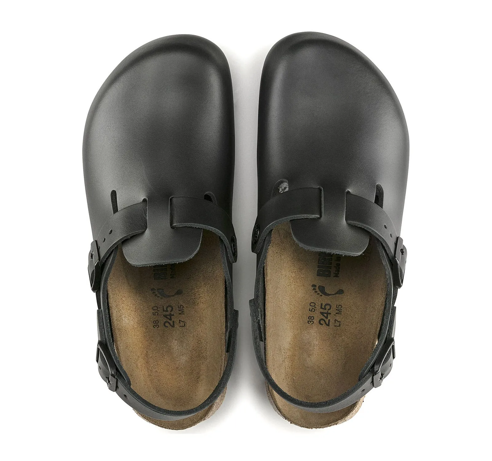 Tokio Super Grip Leather Birkenstock Clogs