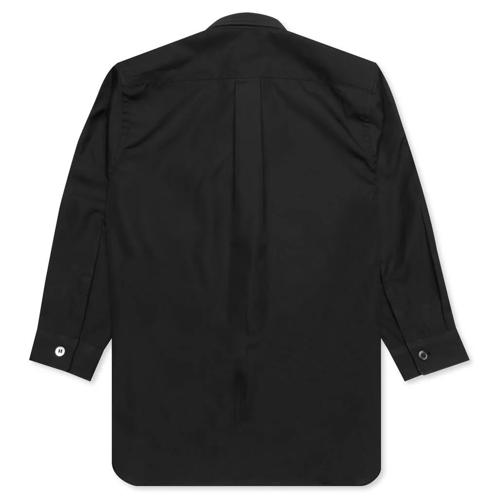 Black Button-Up Shirt for Kids