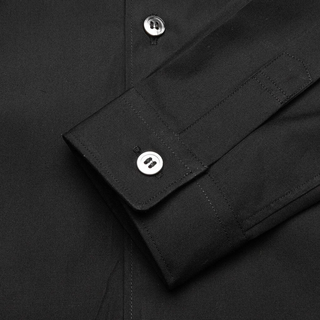 Black Button-Up Shirt for Kids