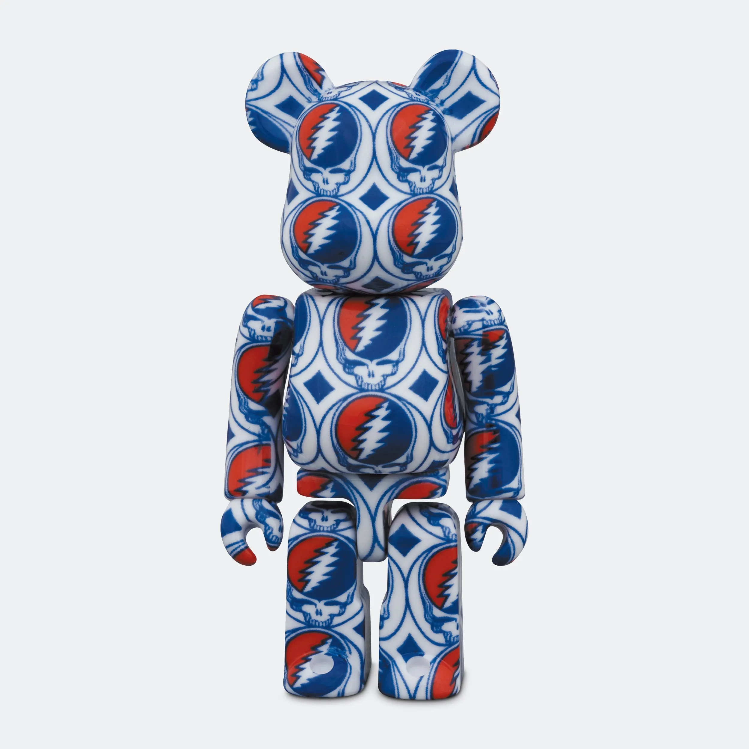 Be@rbrick x Grateful Dead 400% Set - Steal Your Face Design