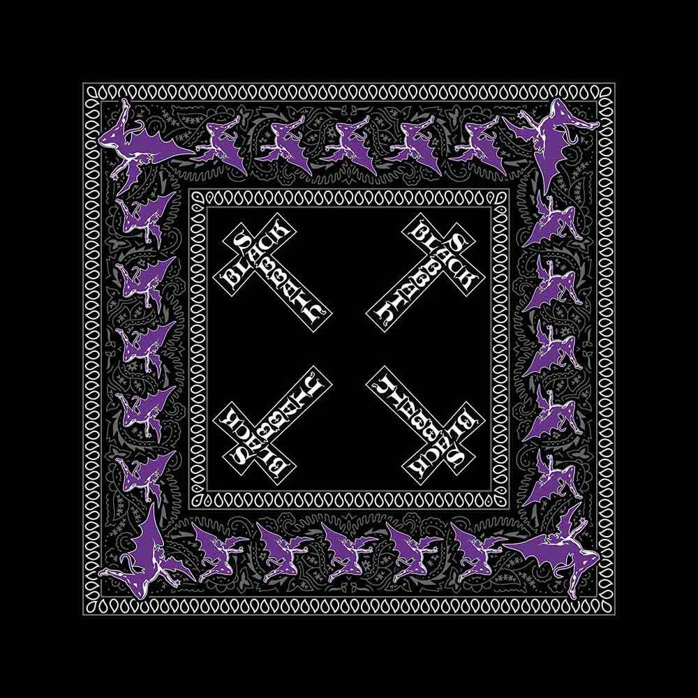 Black Sabbath Cross Logo Bandana