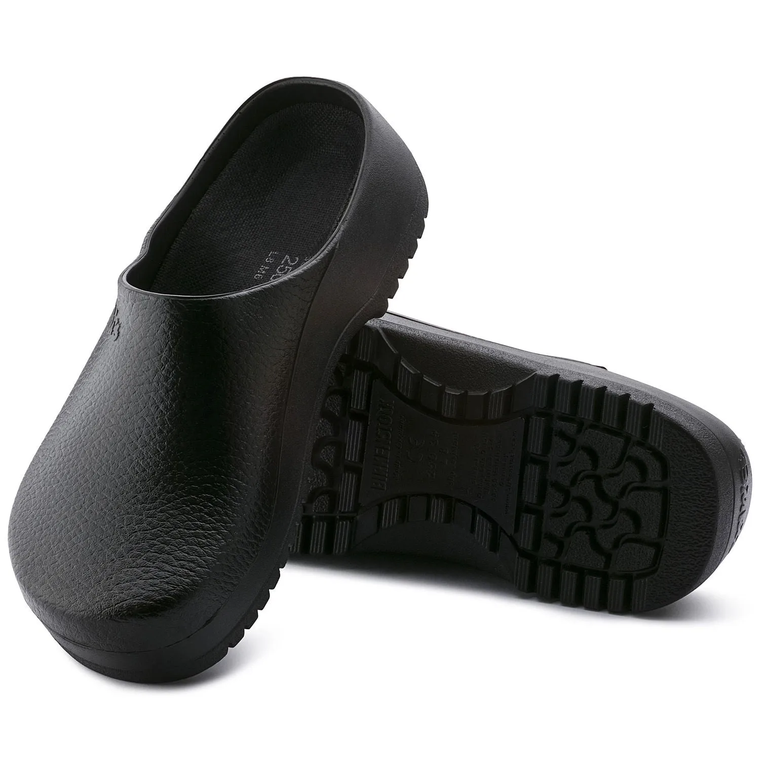 Black Super-Birki Clogs