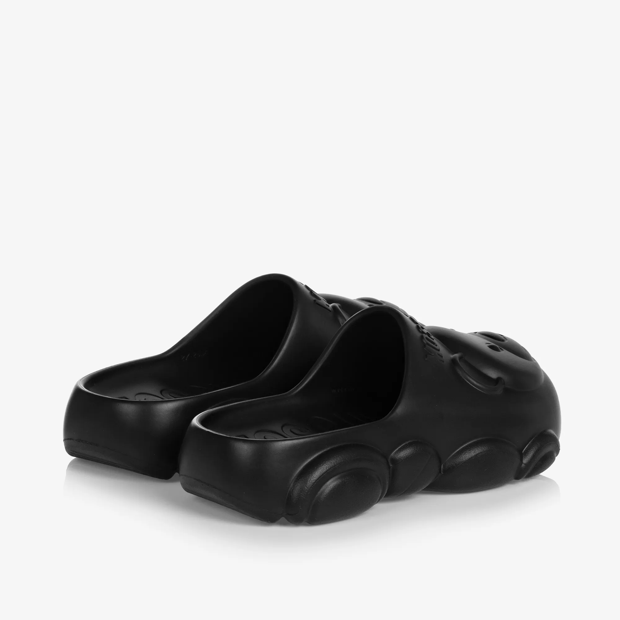 Black Teddy Bear Clogs on Sale Now