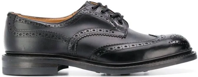 Black Tricker's Bourton Brogues