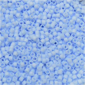 Miyuki Delica Seed Beads 11/0 #1517 Opaque Light Sky Blue 2.5t