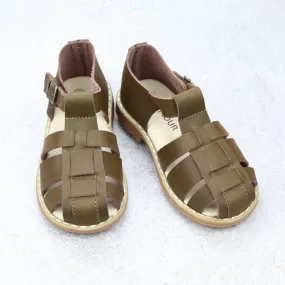 Boys Leather Fisherman Sandal