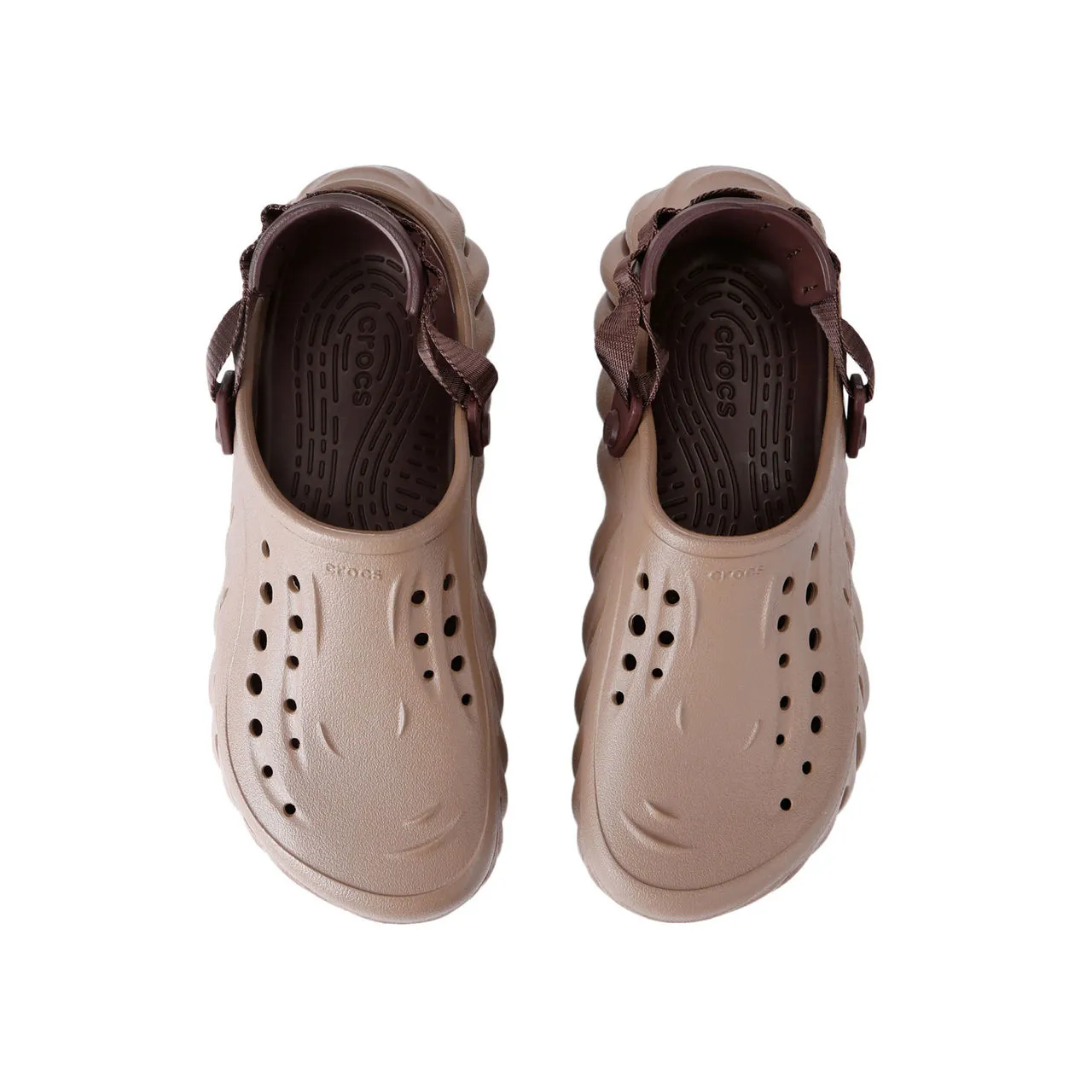 Brown Echo Clogs by CROCS