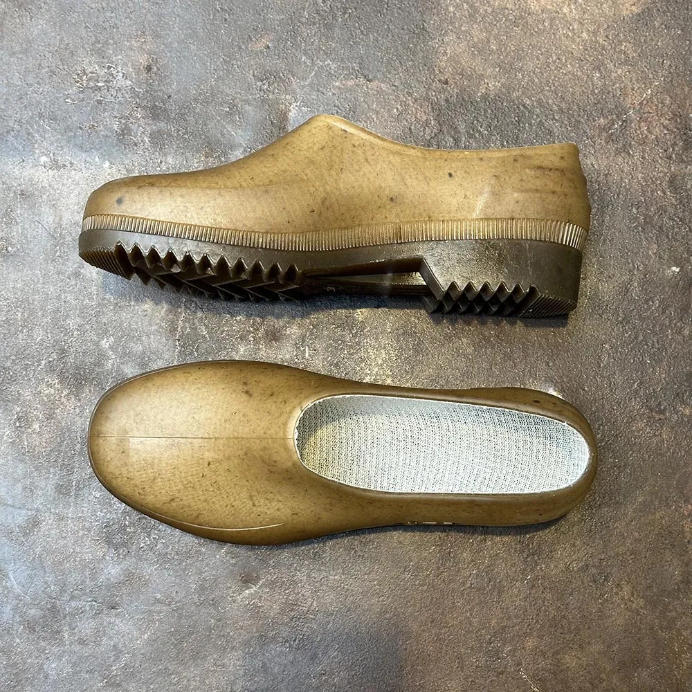 Brown Plasticana Hemp Clogs