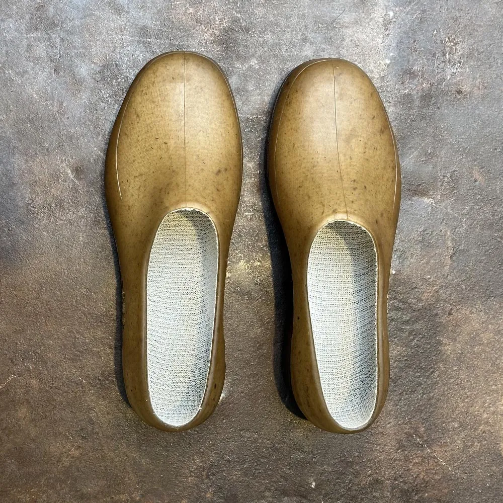 Brown Plasticana Hemp Clogs