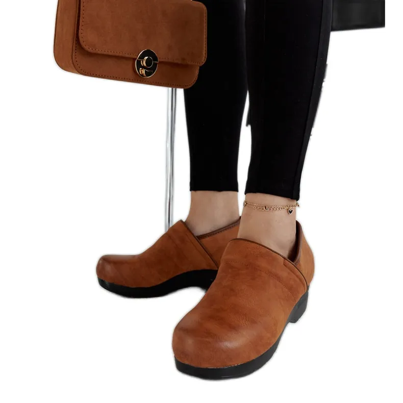 Brown Montoro Platform Shoes