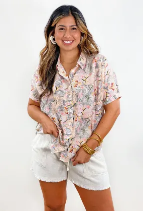 Adventurous Button-Up Blouse