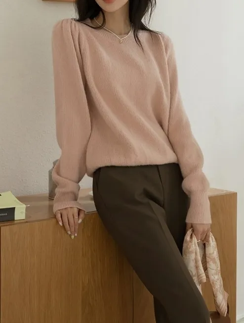 Boat Neck Long Sleeves Shirt in Casual Street Style by ODE