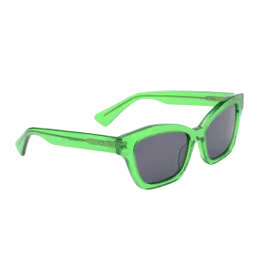 Lime Cat-Eye Sunglasses