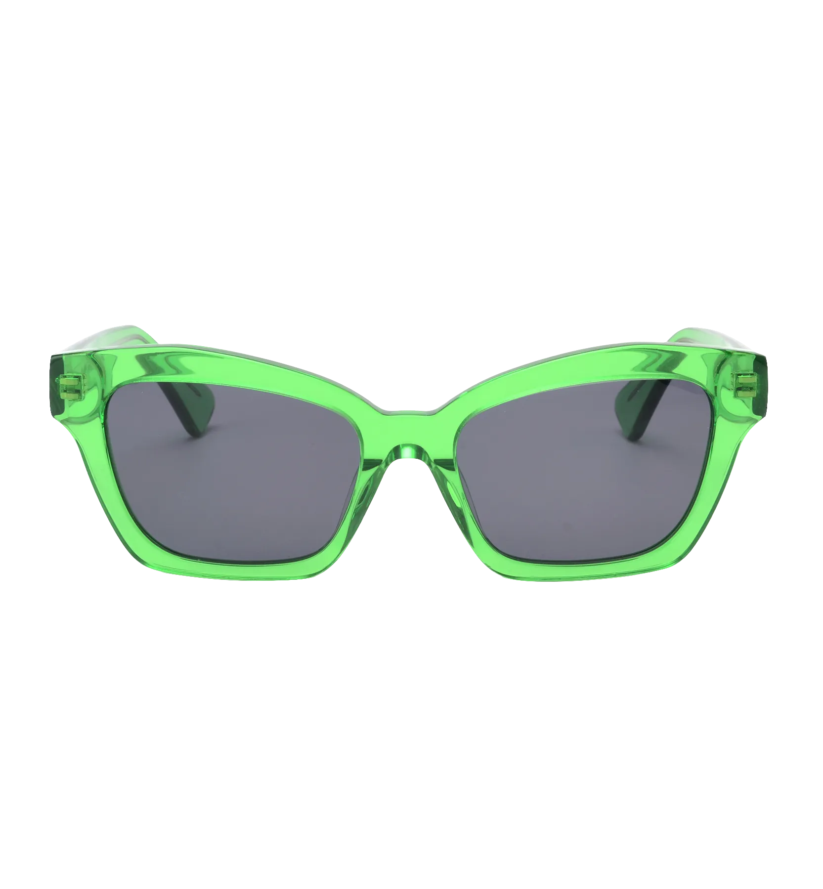 Lime Cat-Eye Sunglasses