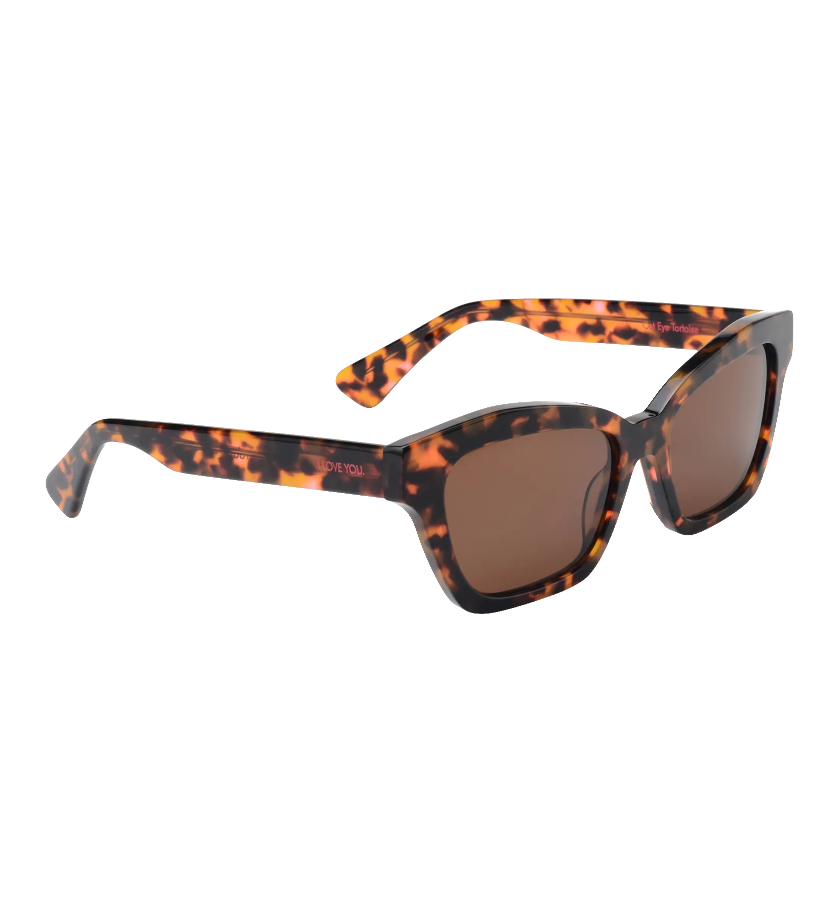 Tortoise Cat-Eye Sunglasses