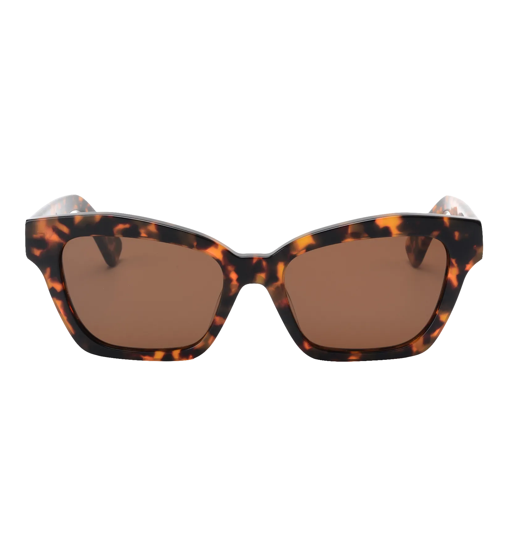 Tortoise Cat-Eye Sunglasses