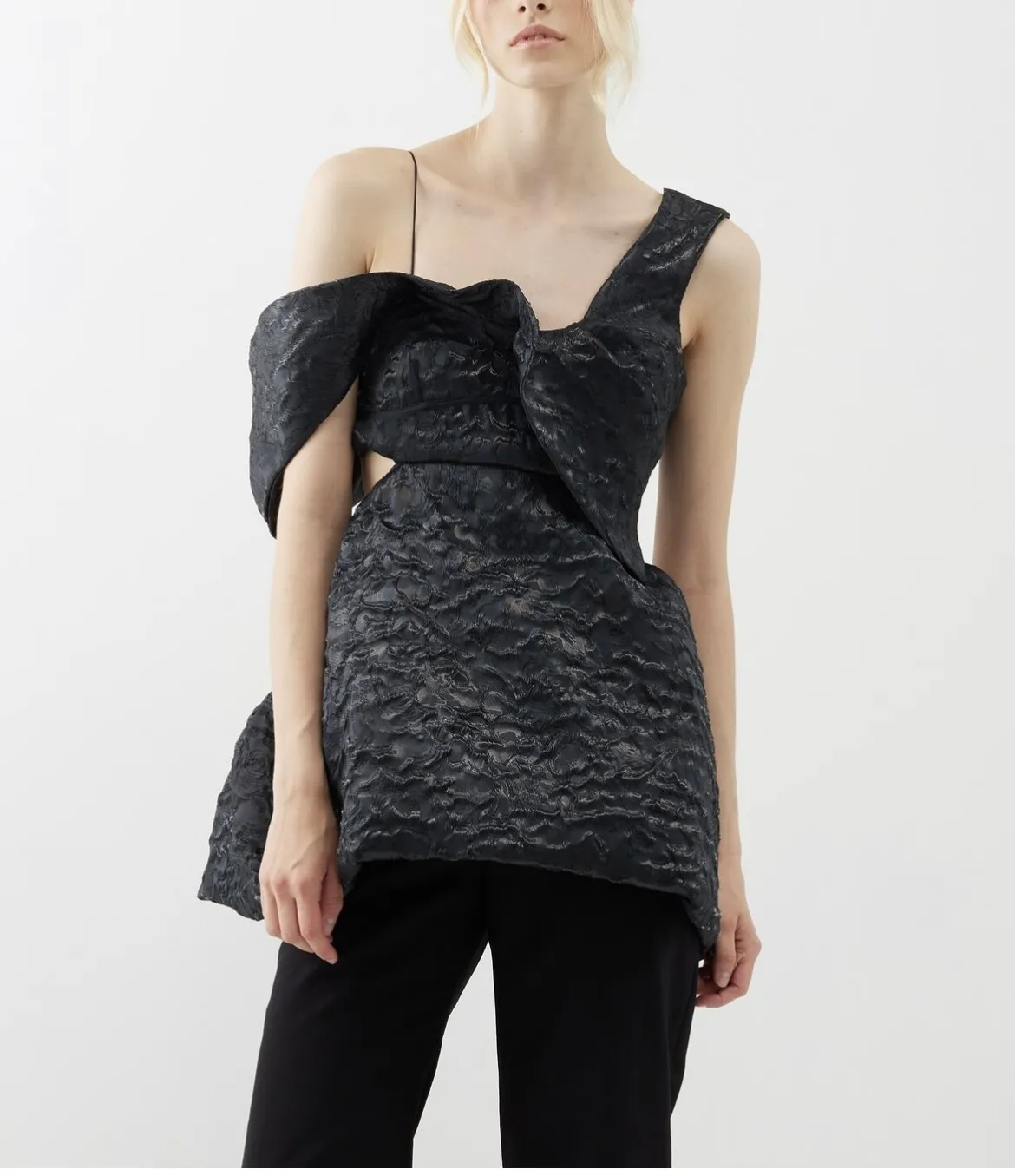 *Black Sleeveless Casual Dress by CECILIE BAHNSEN