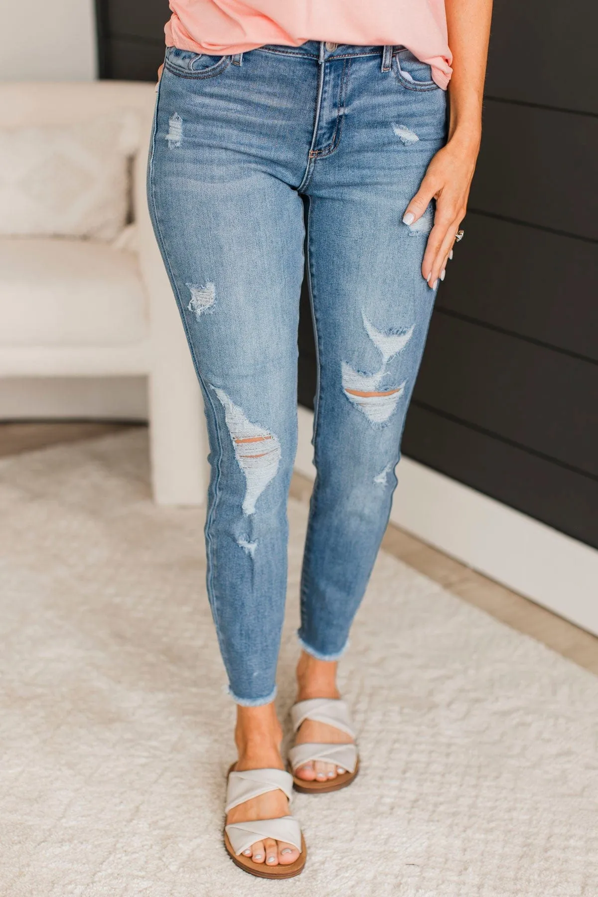 Cropped Skinny Jeans