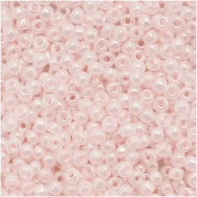 11/0 Soft Pink Seed Beads Tube