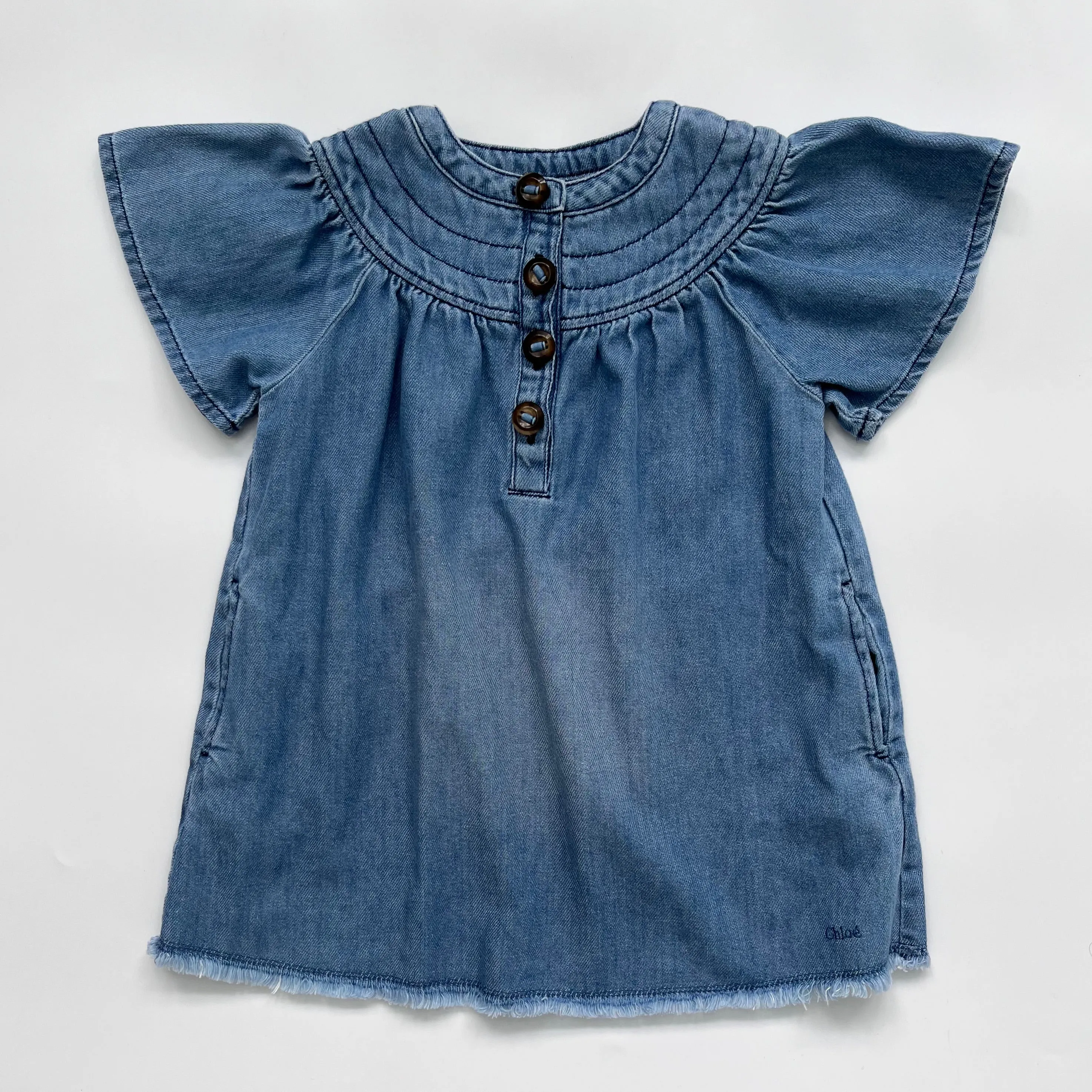 Chloé Denim Dress for 3-Year-Olds