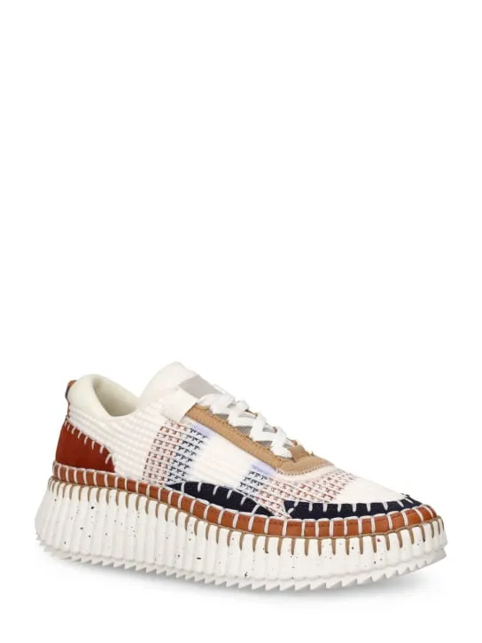 Chloé Nama recycled mesh sneakers