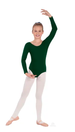 Classic Cotton Long Sleeve Leotard