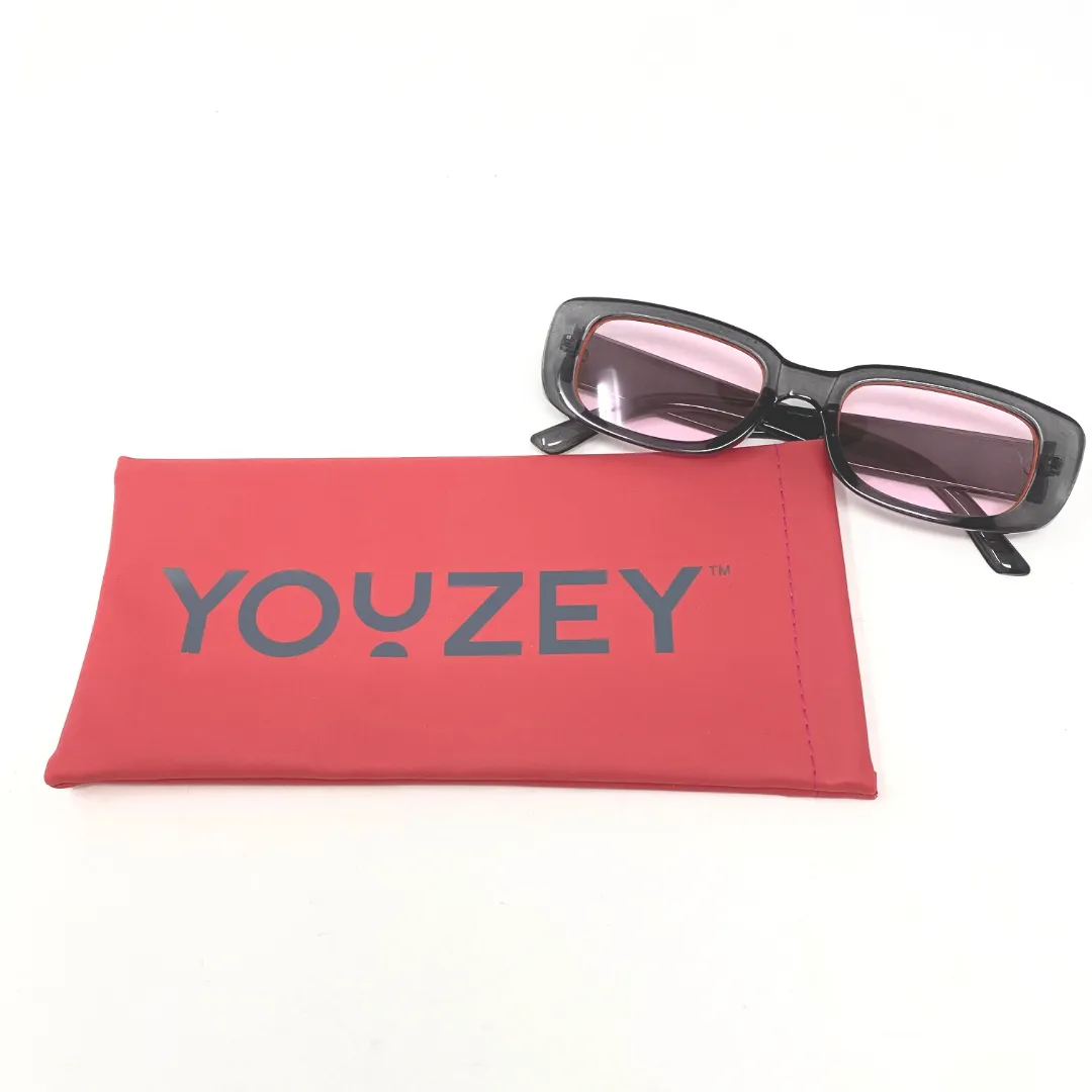 Grey Pink Polarized Lens Cat Eye Sunglasses - Clearview