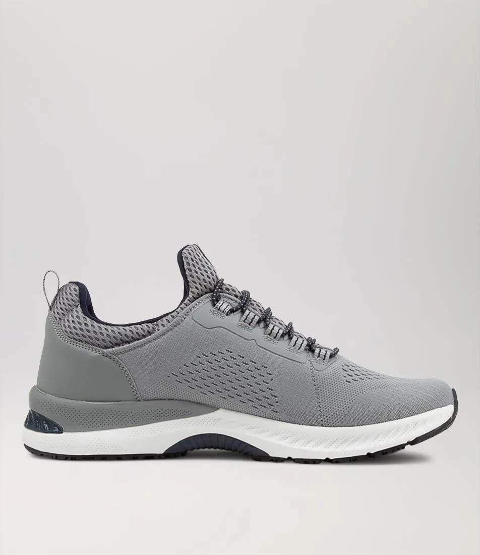 COLORADO Crew Light Grey Mesh Sneakers