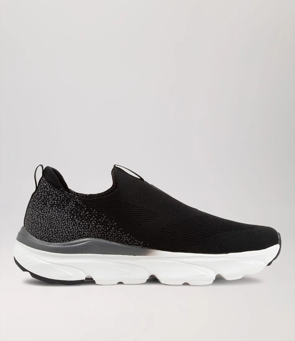 COLORADO Vessa Black White Mesh Sneakers