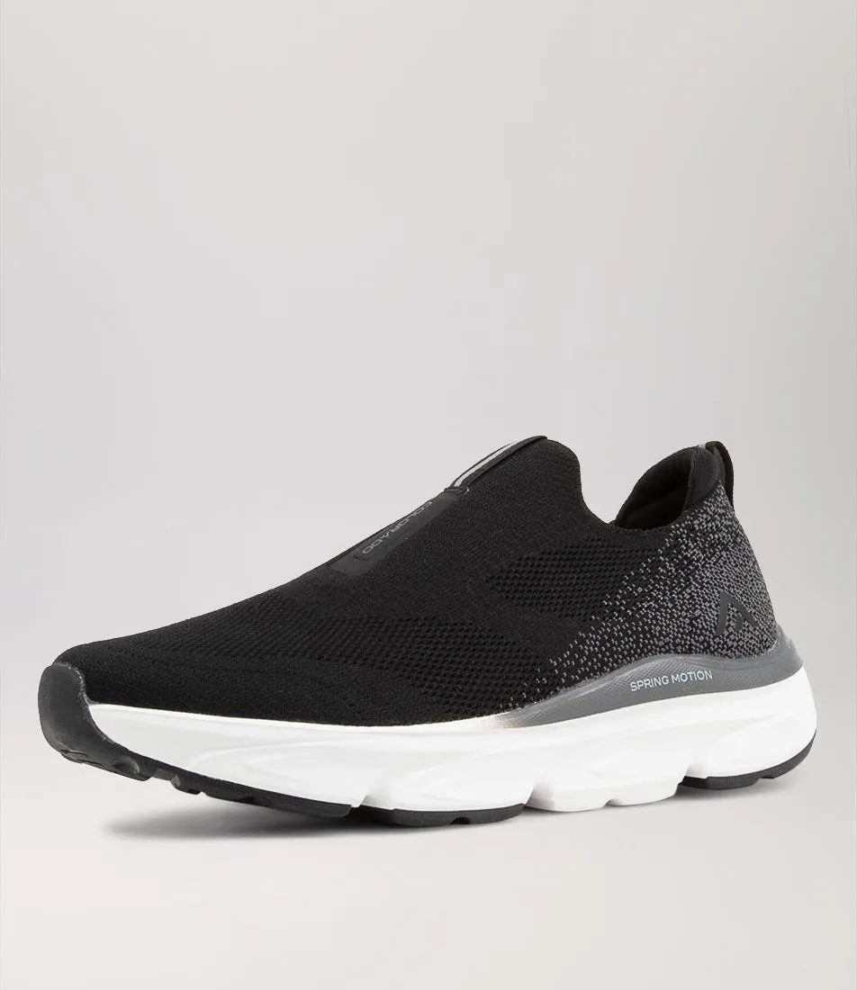 COLORADO Vessa Black White Mesh Sneakers